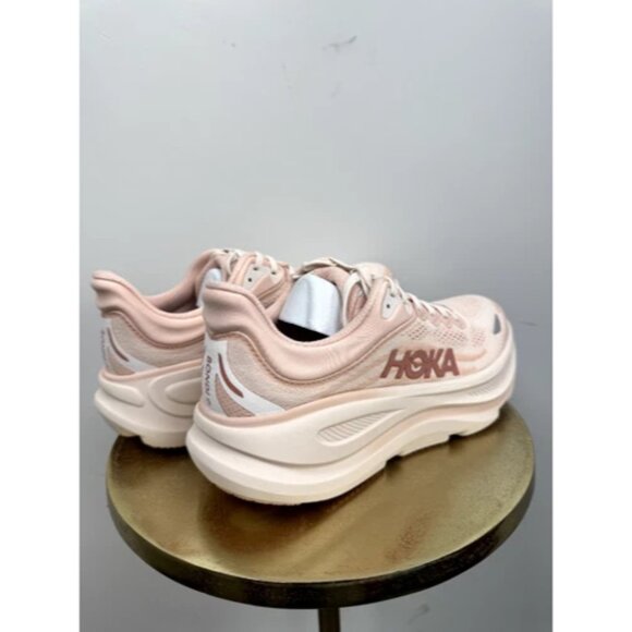 HOKA - Bondi 9 Road-Running Shoes - Women's - Rose Latte/Rose Cream - Picture 4 of 5